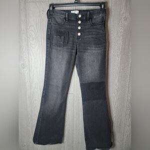 Abercrombie Kids Black Flare Jeans